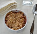Crumble de uvas